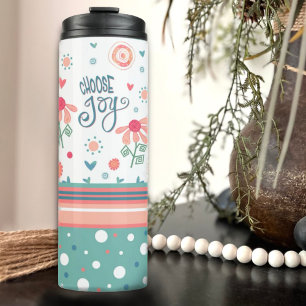 Garrafa Térmica Inspiron Floral Cor-de-Rosa Escolha a Cotação de J