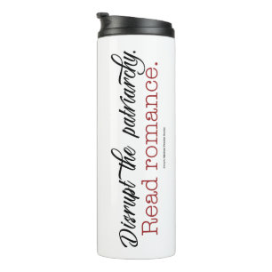 Garrafa Térmica Interrompa o patriarcado. Leia o tumbler romance