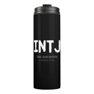 Garrafa Térmica INTJ - Tático Pensado (Branco)