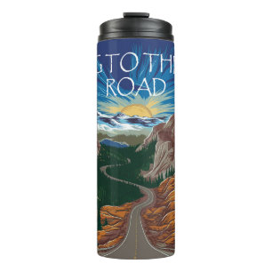 Garrafa Térmica Ir Para A Sun Road Montana Vista