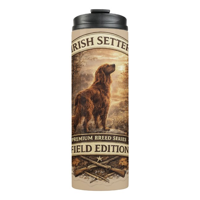 Garrafa Térmica Irish Setter (Frente)