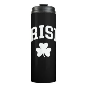 Garrafa Térmica Irish Shamrock Dia de São Patrício Ireland Prid Ir