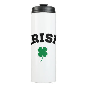 Garrafa Térmica Irlandês Shamrock Rua Patrick