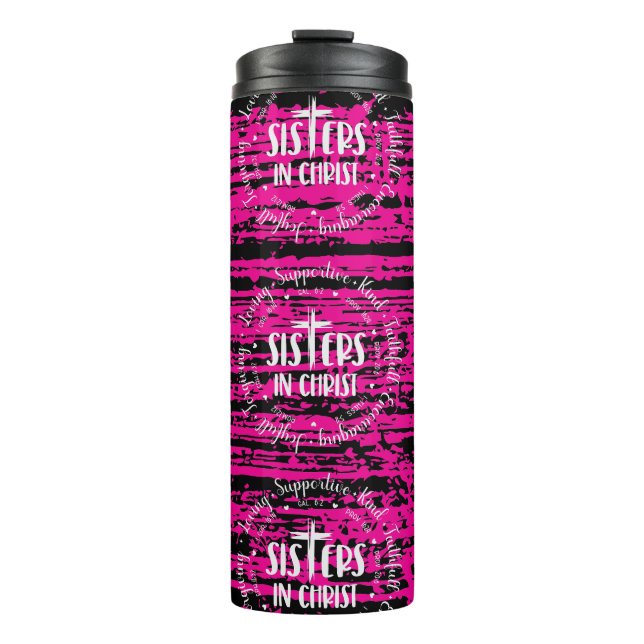 Garrafa Térmica irmãs no cristo (Frente)