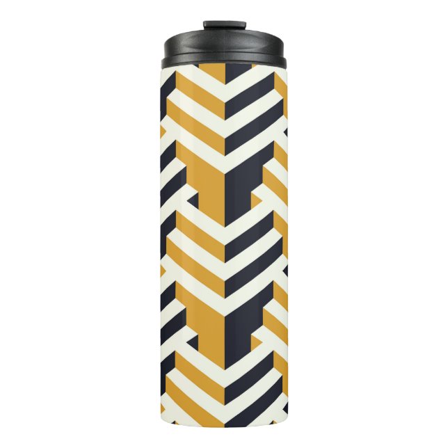 Garrafa Térmica Isometric Seamless Patternart,deco,pattern,seamles (Frente)