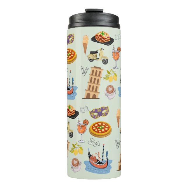 Garrafa Térmica Itália Férias Perfeitas (Frente)