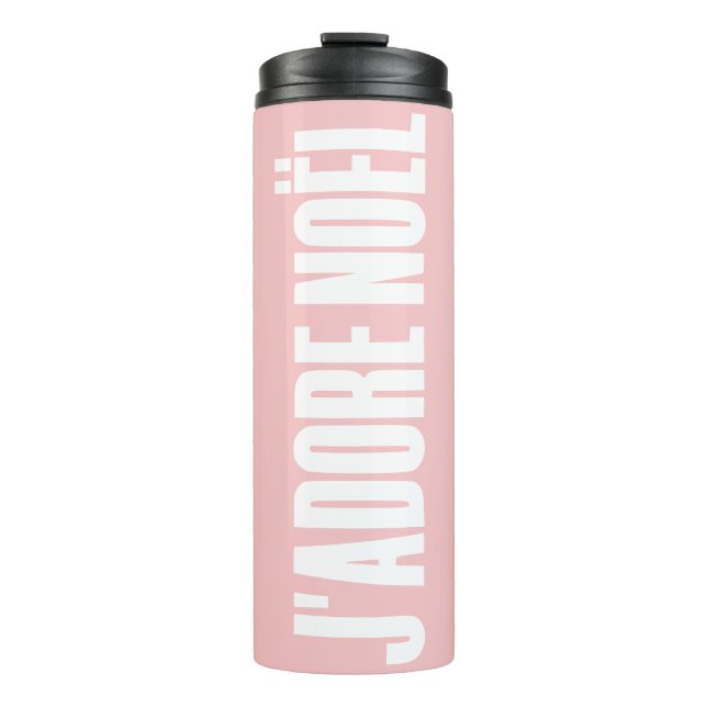 Garrafa Térmica J'adore Noël! (Frente)