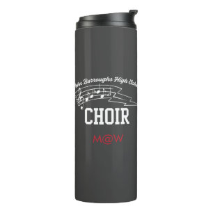 Garrafa Térmica JBHS VMA Preto com Logotipo Branco Personalizável