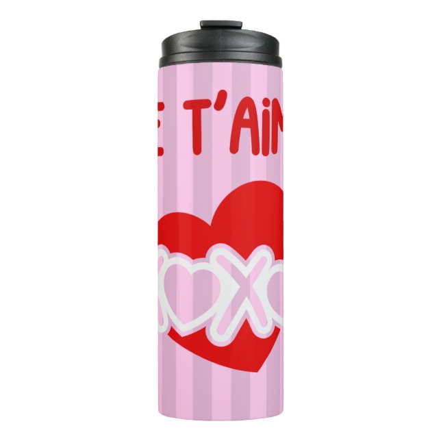 Garrafa Térmica Je t’aime (Frente)