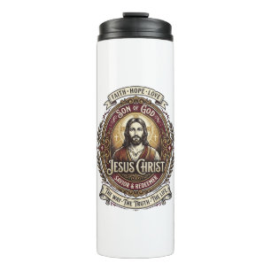 Garrafa Térmica Jesus Antiguidades Camiseta Gráfica de Relíquias A