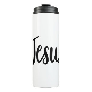 Garrafa Térmica Jesus Gospel Gráficos estéticos