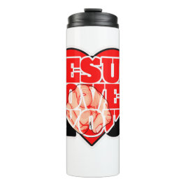 Garrafa Térmica Jesus Loves You-Inspirational Christian Faith