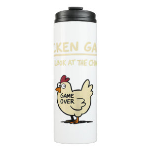 Garrafa Térmica Jogo de Frango Não Olhe Para o Frango Frango Diver