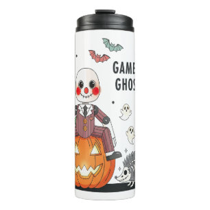 Garrafa Térmica Jogo nos Fantasmas de Halloween