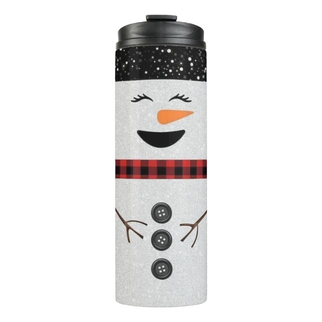 Garrafa Térmica Jolly Christmas Snowman (Frente)