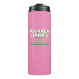 Garrafa Térmica Kamala Harris 2024 Campanha Presidencial Tumbler
