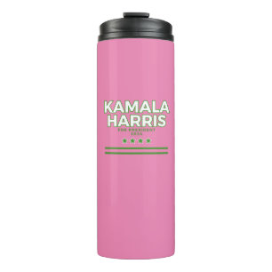 Garrafa Térmica Kamala Harris 2024 Campanha Presidencial Tumbler