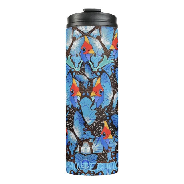 Garrafa Térmica Kanga Blue (Frente)