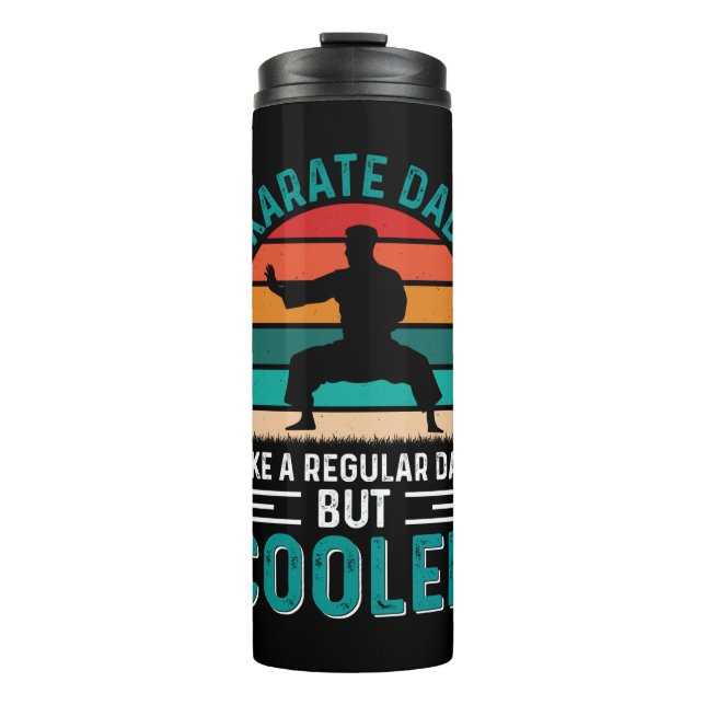 Garrafa Térmica Karate Pai (Frente)