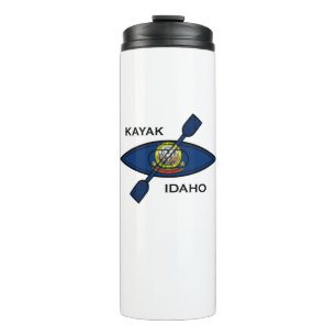 Garrafa Térmica Kayak Idaho Flag