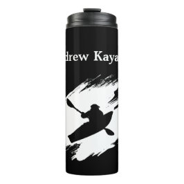 Garrafa Térmica Kayaking - with Kayaker silhouette - Personalize