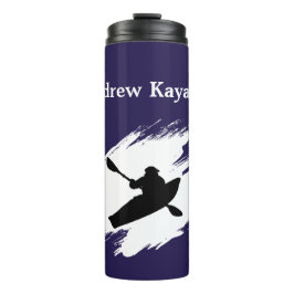 Garrafa Térmica Kayaking - with Kayaker silhouette - Personalize