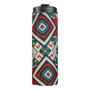 Garrafa Térmica Kente Geometric Tapestry