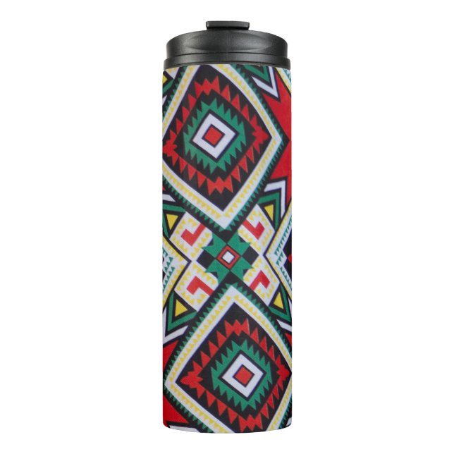 Garrafa Térmica Kente Geometric Tapestry (Frente)