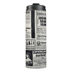 Garrafa Térmica Kiev histórico: Ilustração do jornal de 1917