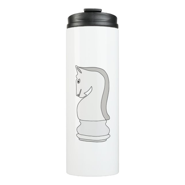 Garrafa Térmica Knight Chess (Frente)