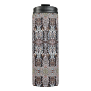 Garrafa Térmica Knotty Cement Ikat