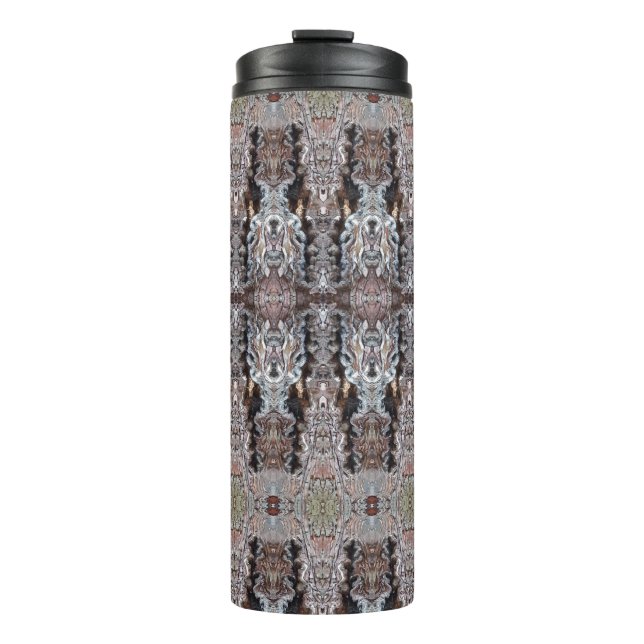 Garrafa Térmica Knotty Cement Ikat (Frente)