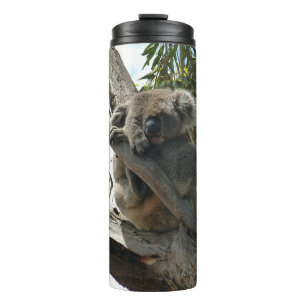 Garrafa Térmica Koala - Etiquetas para presentes dormindo
