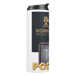 Garrafa Térmica Korman Productions Deep Dive TV Podcast
