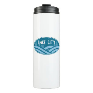 Garrafa Térmica Lago City Colorado ao ar