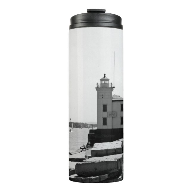 Garrafa Térmica Lago Erie Lighthouse (Frente)