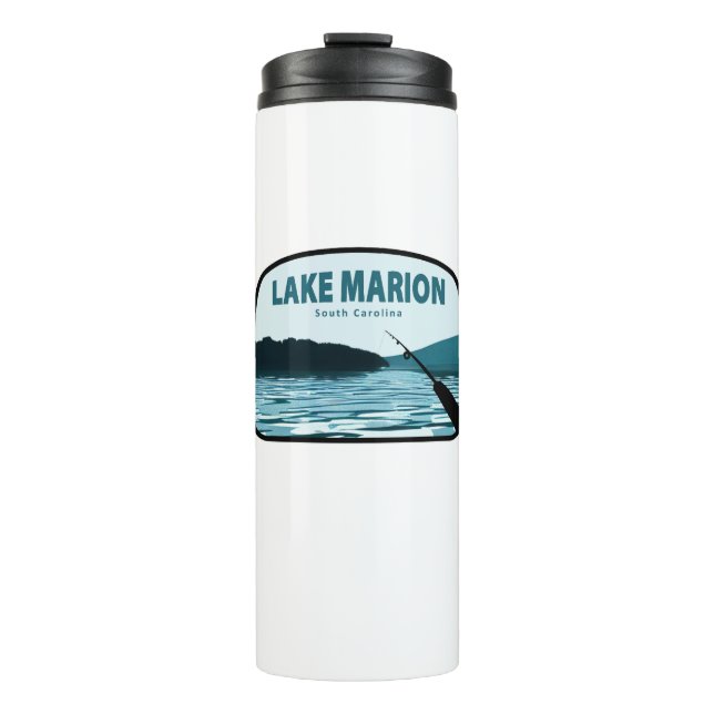 Garrafa Térmica Lago Marion Carolina do Sul: Rod de Pesca (Frente)
