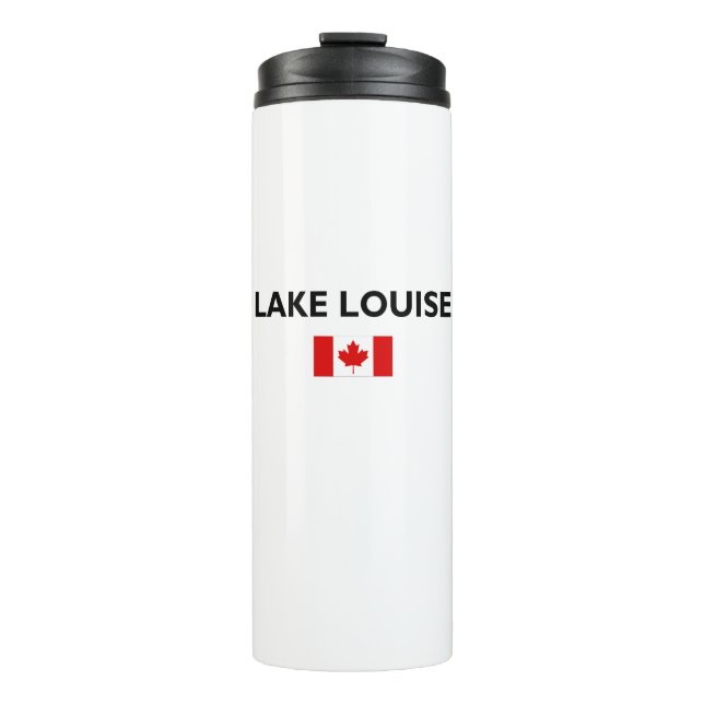 Garrafa Térmica Lake Louise Canada Flag Light-Color (Frente)