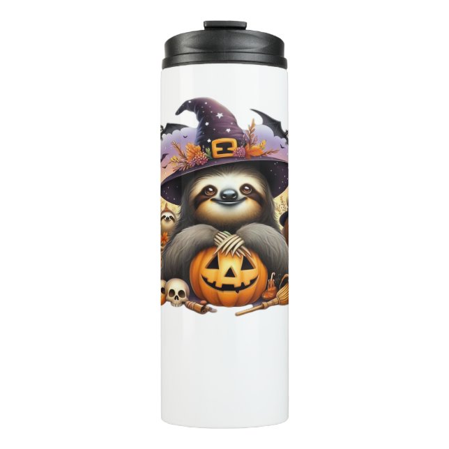 Garrafa Térmica Largura beleza da preguiça Clássica T-Shirt_2 (Frente)