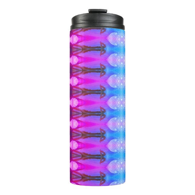 Garrafa Térmica Lavanda Crocus Miami Ikat (Frente)