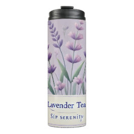 Garrafa Térmica Lavanda Tea Design AI