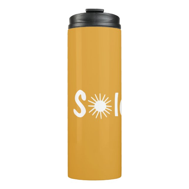 Garrafa Térmica Le Soleil Sunshine francês Cores personalizadas  (Frente)