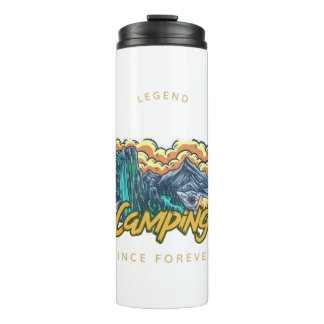 Garrafa Térmica Legenda de acampamento desde sempre