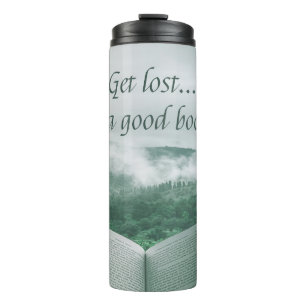 Garrafa Térmica Leia livros, perca-se em um bom livro