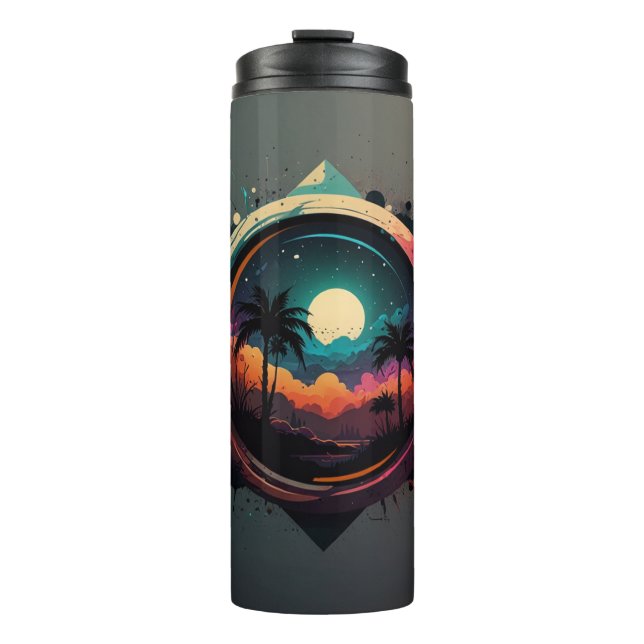 Garrafa Térmica lente exótica (Frente)