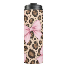Garrafa Térmica Leopard print tumbler 