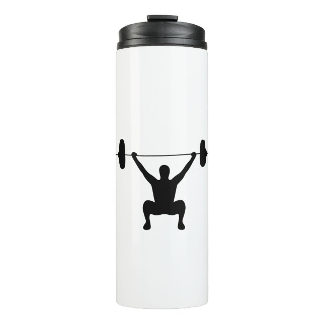 Garrafa Térmica Levantamento de peso (Frente)