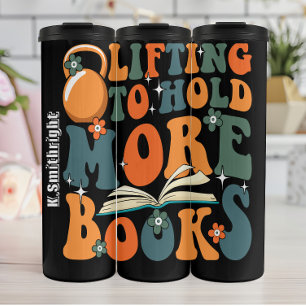 Garrafa Térmica Levantando mais livros