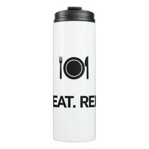Garrafa Térmica Levante. Coma. Repita. - Design de Malhação Motiva
