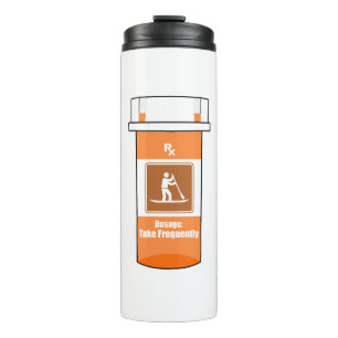 Garrafa Térmica Levante-Se, Paddling É A Minha Droga